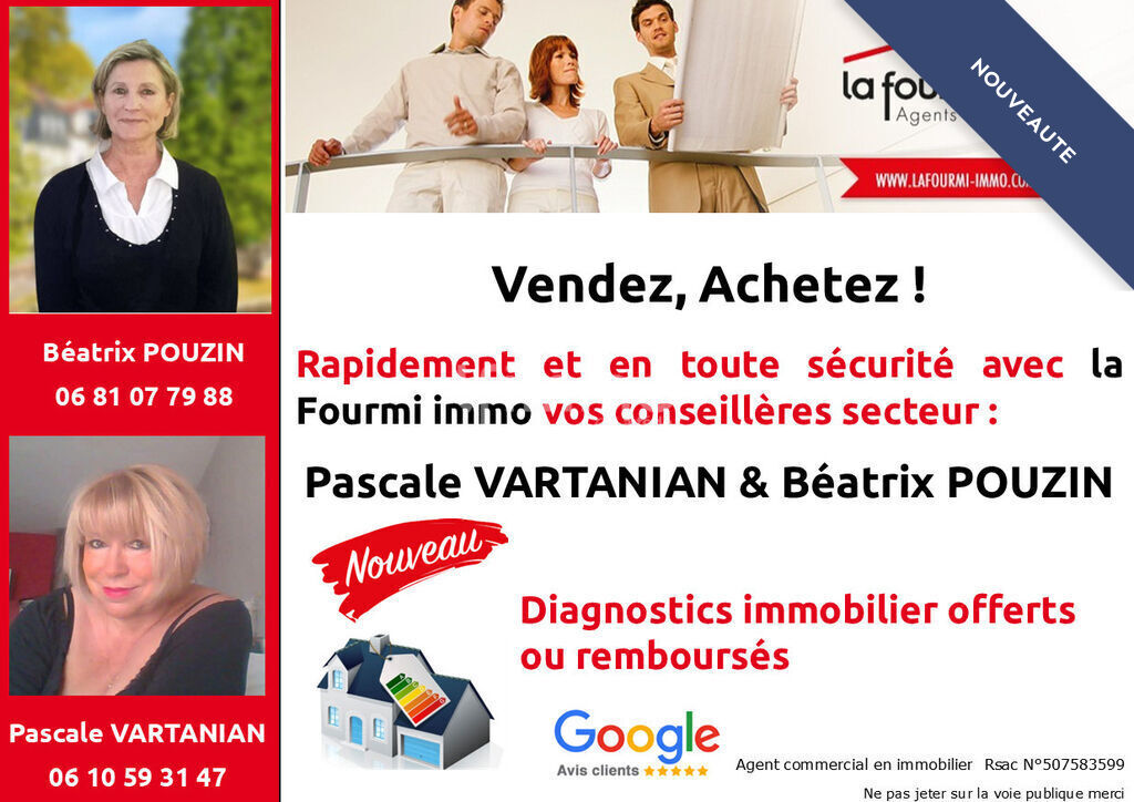 Photo 23 : T3 de 73 m² 62 Carrez 2 ch. espace bureau, garage 22 m² + cave