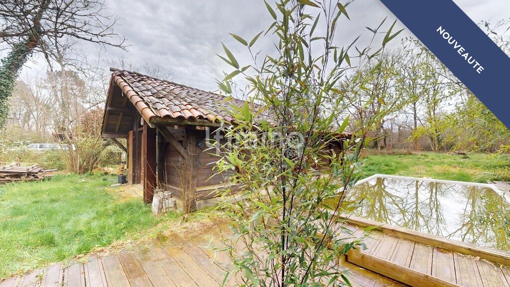 Photo 1 : Propriété atypique – 2 bergeries landaises avec piscine