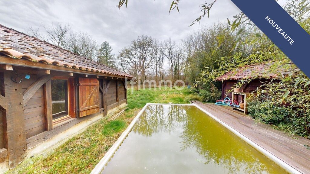 Photo 2 : Propriété atypique – 2 bergeries landaises avec piscine