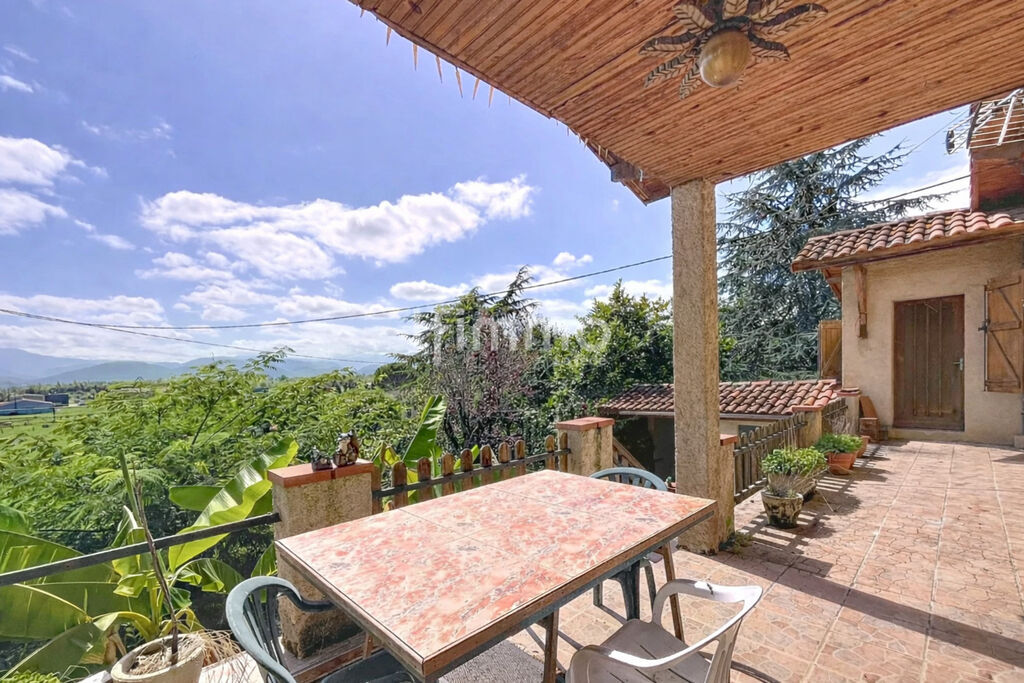 Photo 1 : Double habitation avec vue Pyrénées, grand terrain