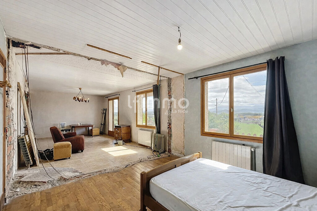 Photo 7 : Double habitation avec vue Pyrénées, grand terrain