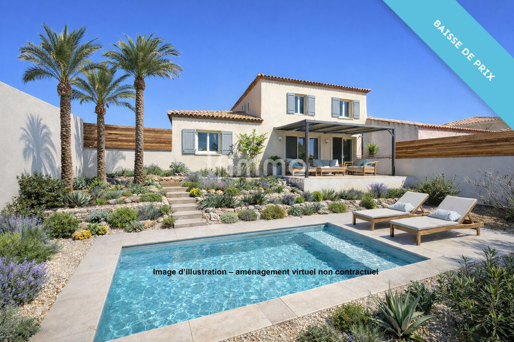 Photo 1 : Maison 5 chambres Narbonne avec jardin, terrasse et vue dégagée