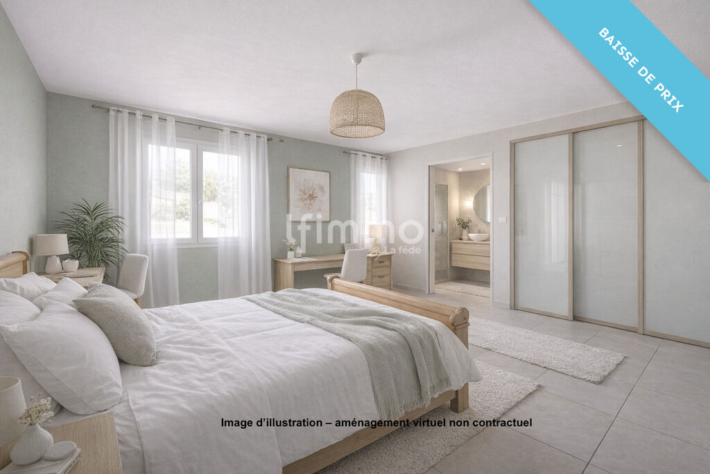 Photo 6 : Maison 5 chambres Narbonne avec jardin, terrasse et vue dégagée