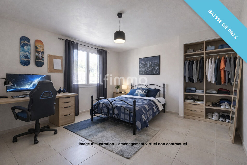 Photo 9 : Maison 5 chambres Narbonne avec jardin, terrasse et vue dégagée