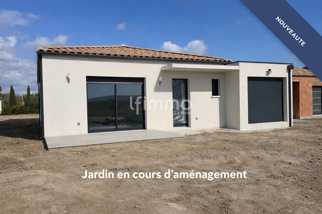 Photo 1 : Maison T4 de 100 m² proche Lézignan-Corbières , jardin, garage