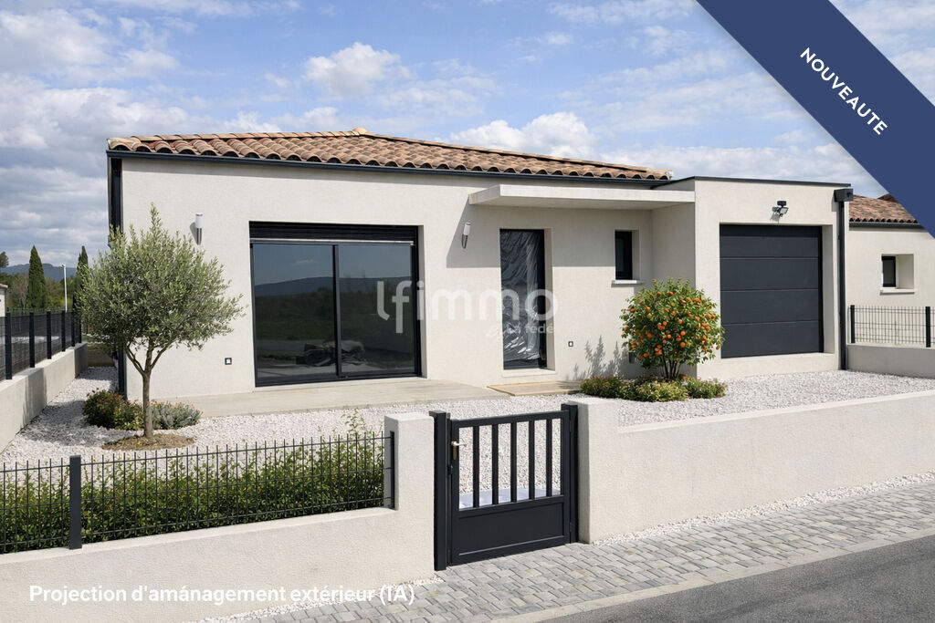 Photo 2 : Maison T4 de 100 m² proche Lézignan-Corbières , jardin, garage