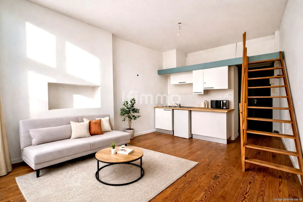 Photo 1 : Studio avec mezzanine de 21m² hyper centre - 33000 Bordeaux