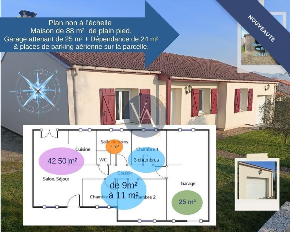 Photo 10 : Maison de plain-pied – calme absolu et vie de village à pied