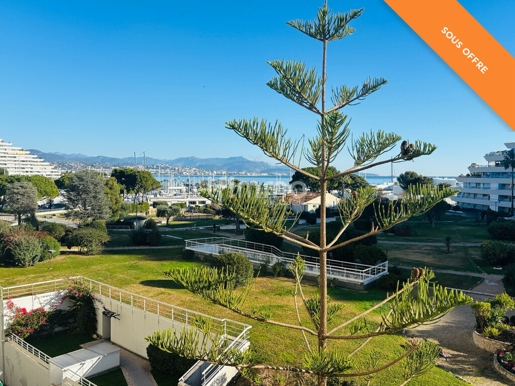 Photo 1 : Vue mer, 2 pièces avec garage, Investissement locatif, Marina