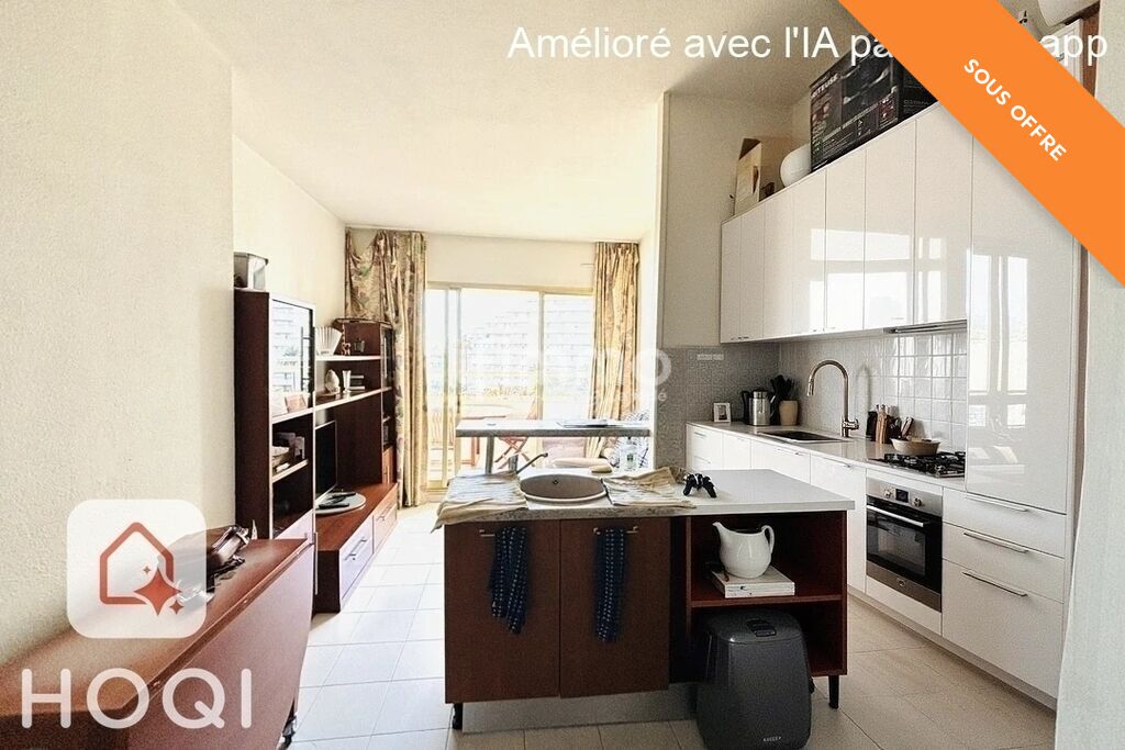 Photo 5 : Vue mer, 2 pièces avec garage, Investissement locatif, Marina