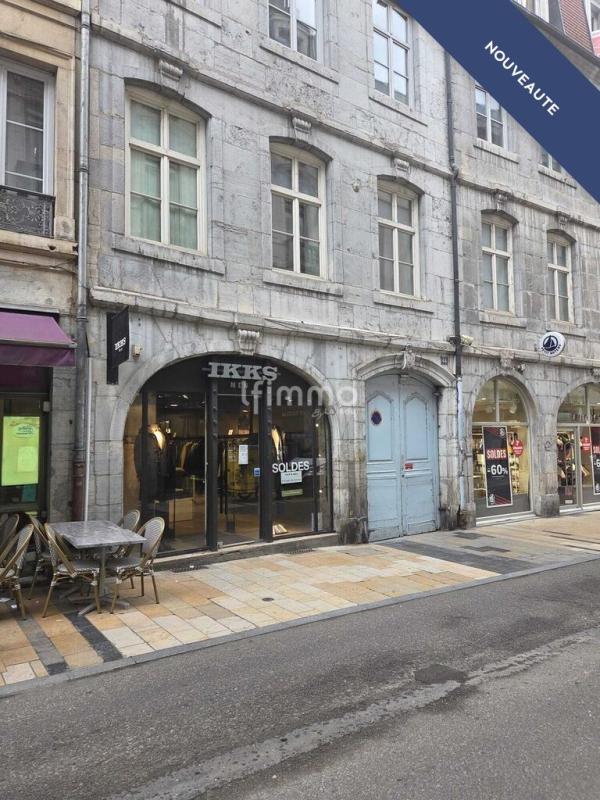 Photo 1 : Local commercial loué centre-ville Besançon idéal investisseur