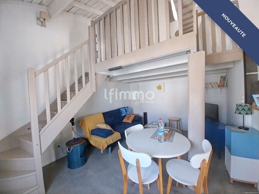 Photo 3 : Maison deux pièces avec extérieurs et places de parking