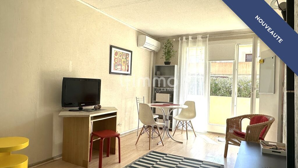 Photo 1 : Appartement 30 m² Narbonne – balcon Sud, parking, meublé