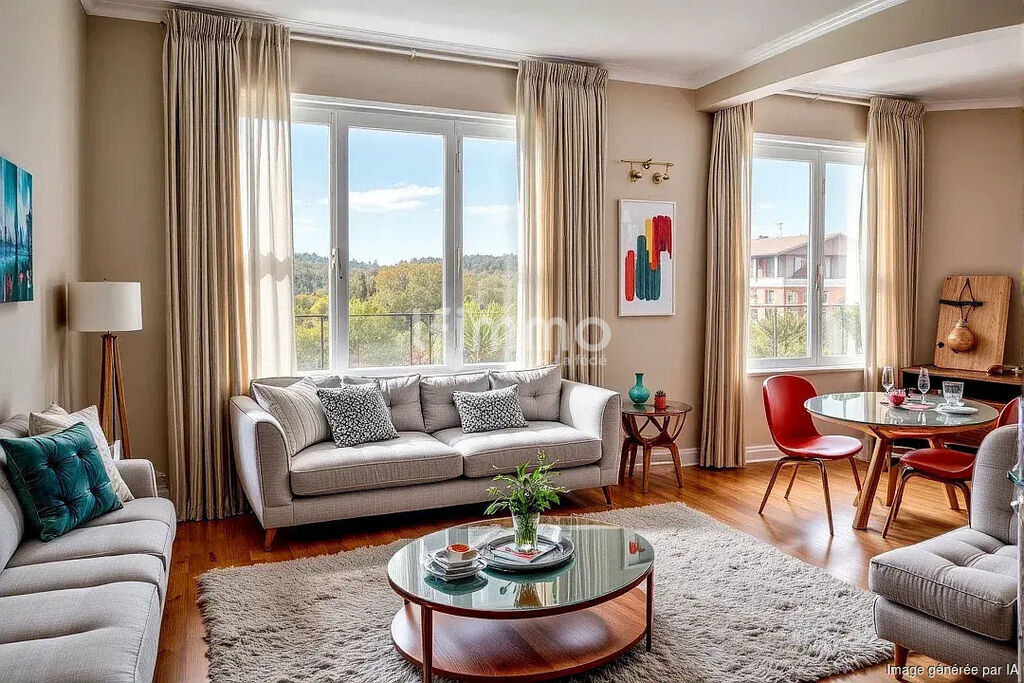 Photo 1 : Appartement lumineux 68 m² – centre Lucé – parking + cave