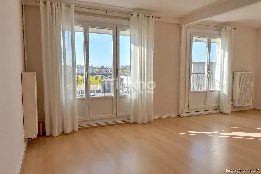 Photo 2 : Appartement lumineux 68 m² – centre Lucé – parking + cave
