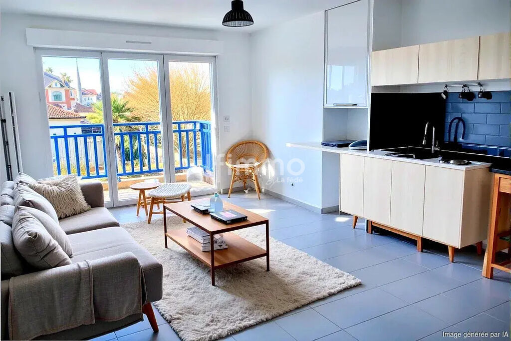 Photo 2 : Appartement T2 avec extérieur et place de parking