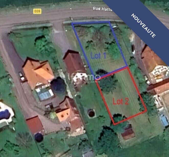 Photo 1 : Terrain à bâtir 506 m² Preuschdorf