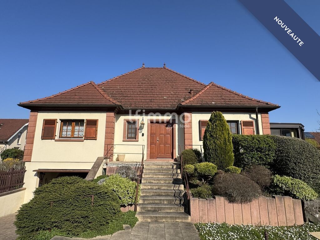 Photo 1 : Maison familiale d’architecte 192 m²  Soultz / Haut-Rhin