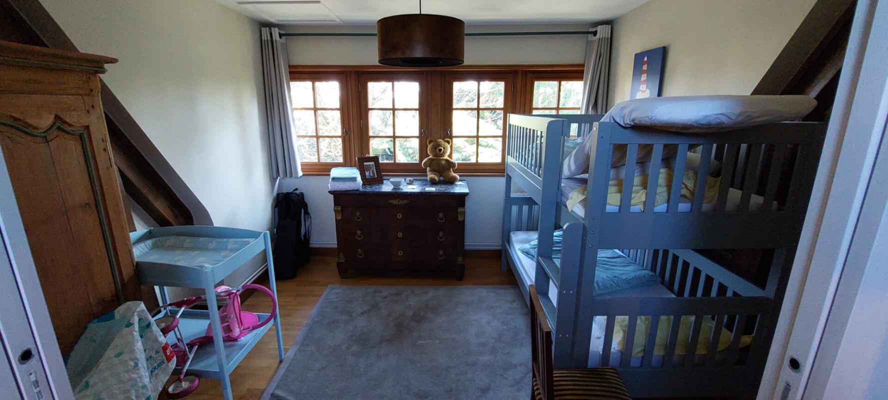 Photo 11 : ELEGANTE MAISON FAMILIALE NORMANDE : 7 PIECES / 5 CHAMBRES 171 M² AU SOL - EDIFIEE SUR GRAND TERRAIN ARBORE DE :  3 240 M² AVEC DEPENDANCES - THENOUVILLE (EURE)