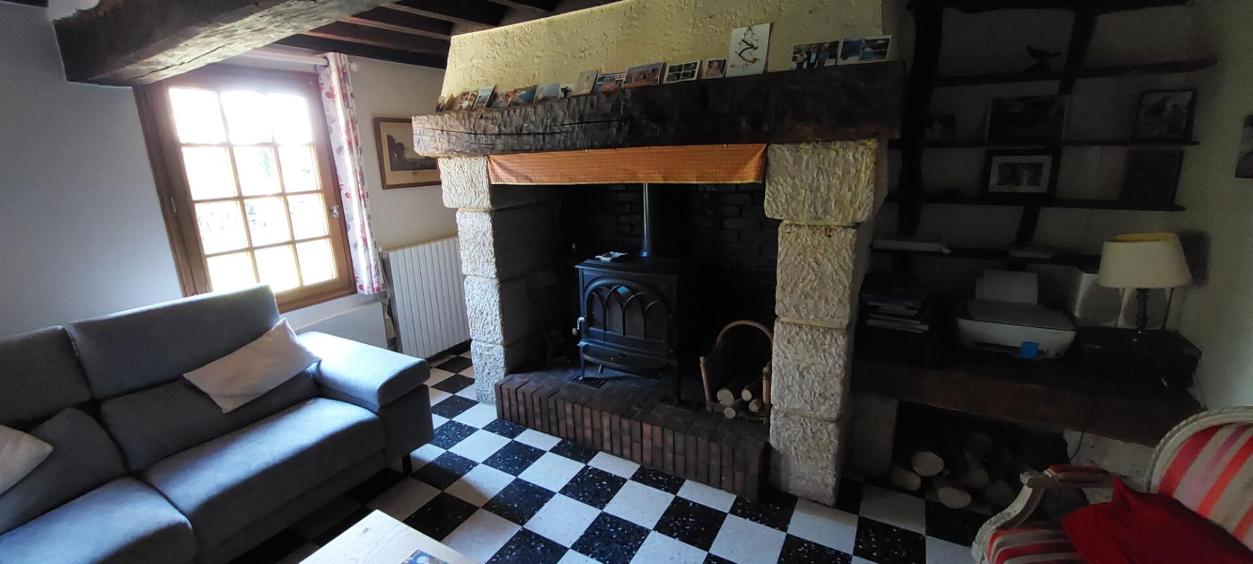 Photo 5 : ELEGANTE MAISON FAMILIALE NORMANDE : 7 PIECES / 5 CHAMBRES 171 M² AU SOL - EDIFIEE SUR GRAND TERRAIN ARBORE DE :  3 240 M² AVEC DEPENDANCES - THENOUVILLE (EURE)