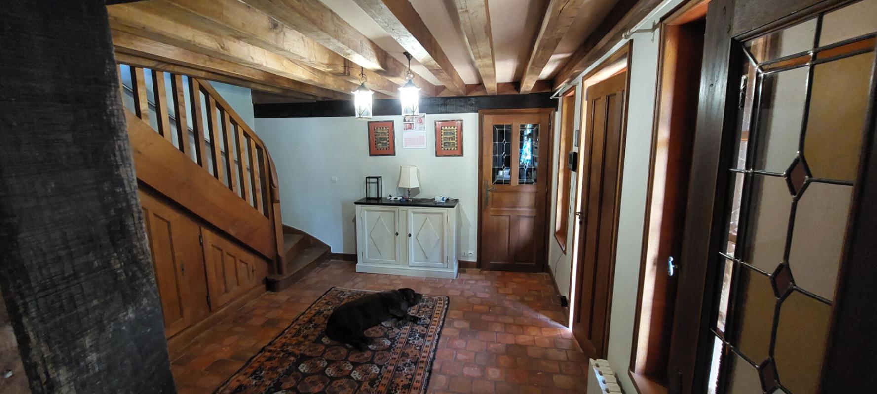 Photo 8 : ELEGANTE MAISON FAMILIALE NORMANDE : 7 PIECES / 5 CHAMBRES 171 M² AU SOL - EDIFIEE SUR GRAND TERRAIN ARBORE DE :  3 240 M² AVEC DEPENDANCES - THENOUVILLE (EURE)