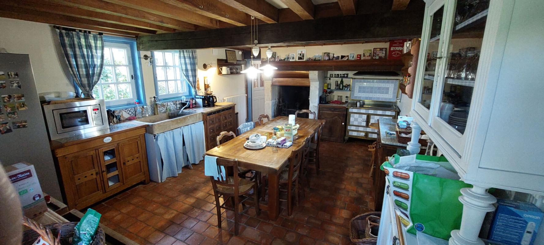 Photo 9 : ELEGANTE MAISON FAMILIALE NORMANDE : 7 PIECES / 5 CHAMBRES 171 M² AU SOL - EDIFIEE SUR GRAND TERRAIN ARBORE DE :  3 240 M² AVEC DEPENDANCES - THENOUVILLE (EURE)